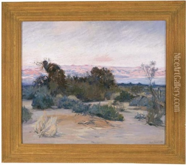 Mojave Desert Oil Painting - John Frost