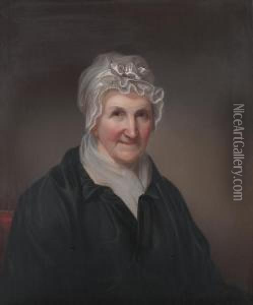 Portrait Of Mary Lord Oil Painting - Rembrandt Peale