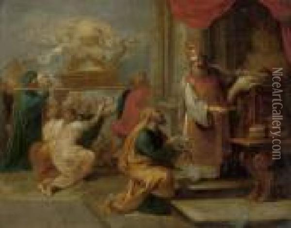 The Sacrifice Of Noah Oil Painting - Peter Paul Rubens