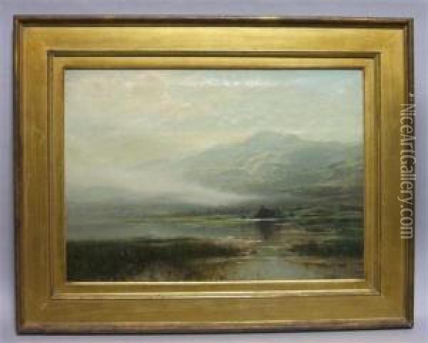 A Relic Of The Past - Scotland Oil Painting - Arthur Parton