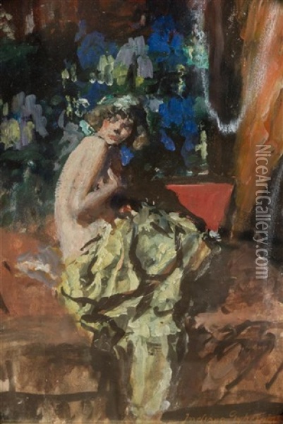 Nude Oil Painting - Indiana Gyberson