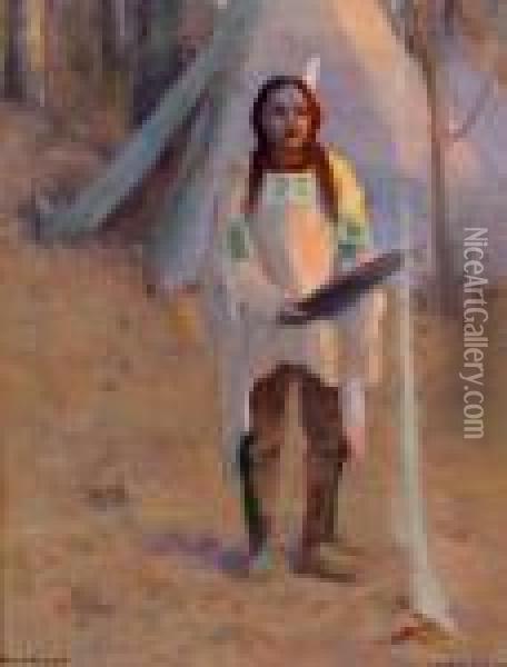 The Purification Rites Oil Painting - Eanger Irving Couse