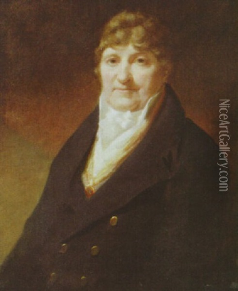 Portrait Of Sir James Innes-kerr Oil Painting - Sir Henry Raeburn