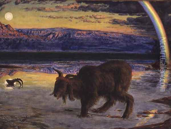 The Scapegoat Oil Painting - William Holman Hunt