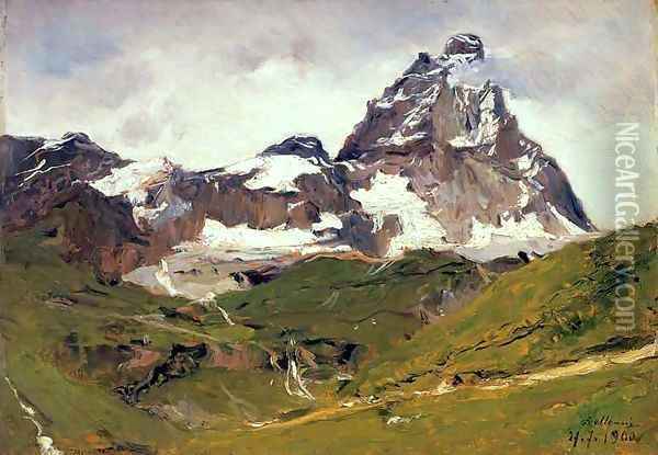 Lorenzo Delleani 1900 Oil Painting - Lorenzo Delleani