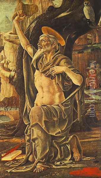 Saint Jerome 1474 Oil Painting - Cosme Tura