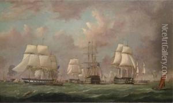 Queen Victoria Oil Painting - Arthur Wellington Fowles