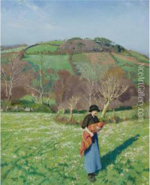 Early Spring Oil Painting - Harvey Harold