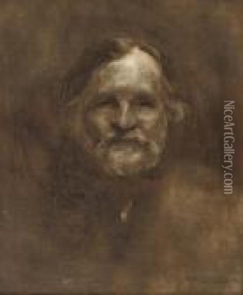 Dr. Metchnikoff Oil Painting - Eugene Carriere