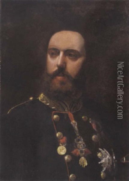 Grosherzog Ferdinand Iv. Von Toskana Oil Painting - Leon Bonnat