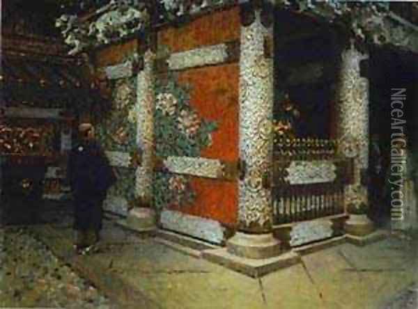 Ruins In Chuguchak 1869 Oil Painting - Vasili Vasilyevich Vereshchagin