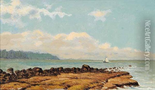 Untitled - Point Grey, English Bay Oil Painting - William Ferris