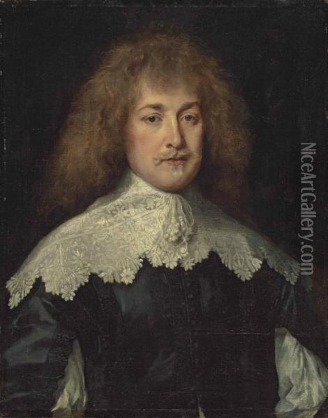 Portrait Of Henry Jermyn Oil Painting - Sir Anthony Van Dyck