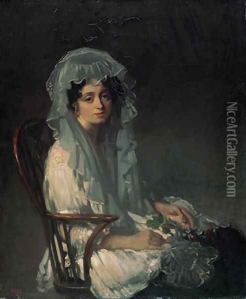 A Spanish woman Oil Painting - Willam Orpen