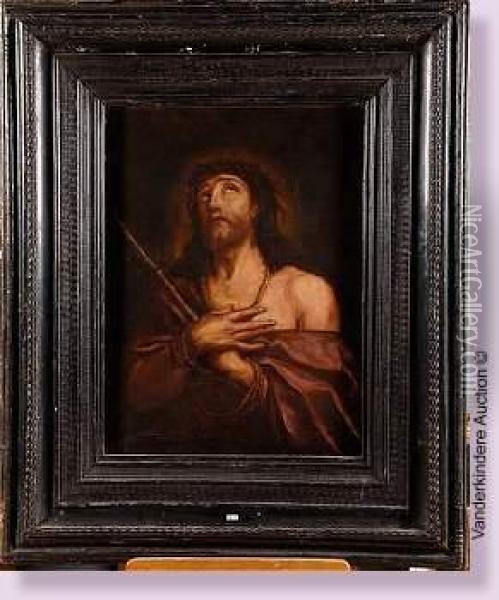Christ Aux Liens Oil Painting - Juan Carreno De Miranda