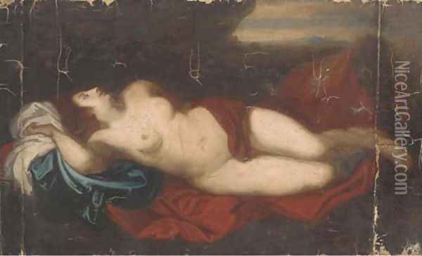 Venus Oil Painting - Sir Anthony Van Dyck