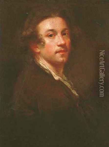Self-portrait of the artis Oil Painting - Sir Joshua Reynolds