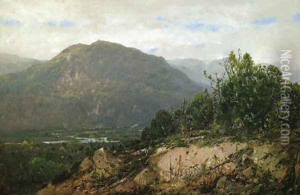 Landscape I Oil Painting - William Louis Sonntag