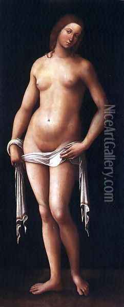 Venus Oil Painting - Lorenzo Costa