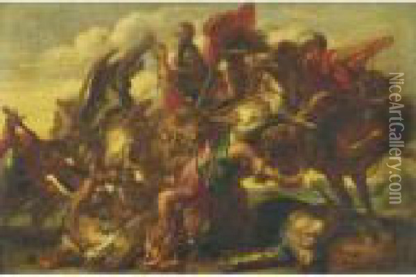 The Conversion Of Saint Paul Oil Painting - Peter Paul Rubens