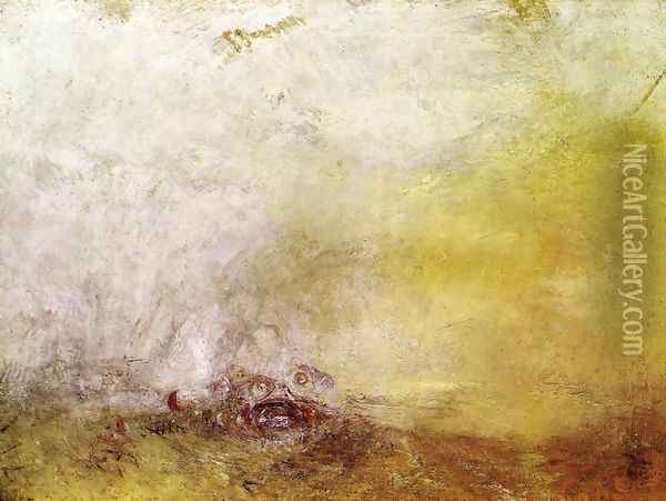 Sunrise with Sea Monsters 1845 Oil Painting - Joseph Mallord William Turner