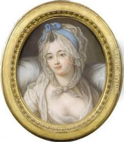 Portrait Of A Young Lady In 