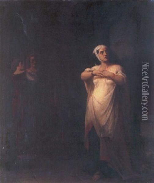 Lady Macbeth Oil Painting - Peter Frederick Rothermel
