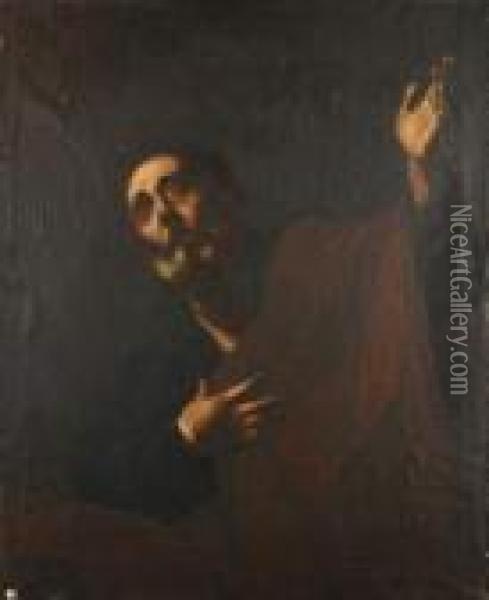 Saint Oil Painting - Jusepe de Ribera