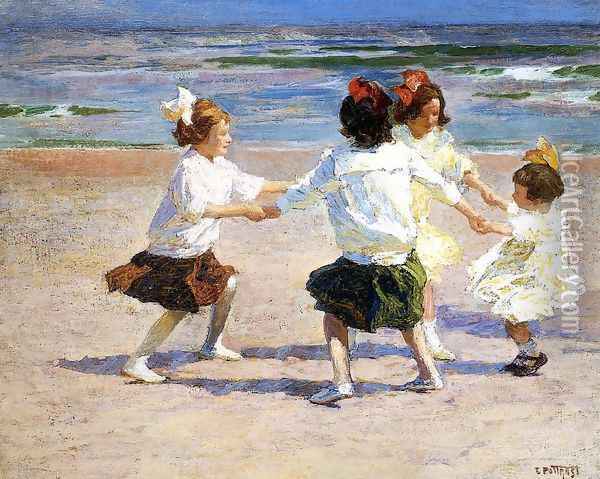 Ring around the Rosy Oil Painting - Edward Henry Potthast