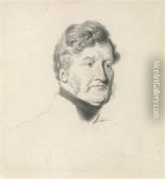 Portrait De Louis-philippe Oil Painting - Franz Xavier Winterhalter