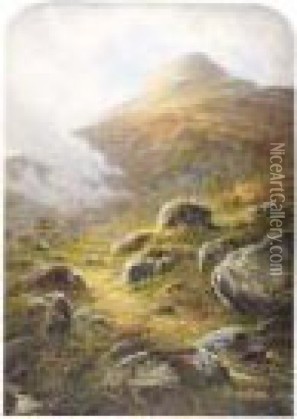 The Hill Of The Fairies, Strathyre Oil Painting - Waller Hugh Paton