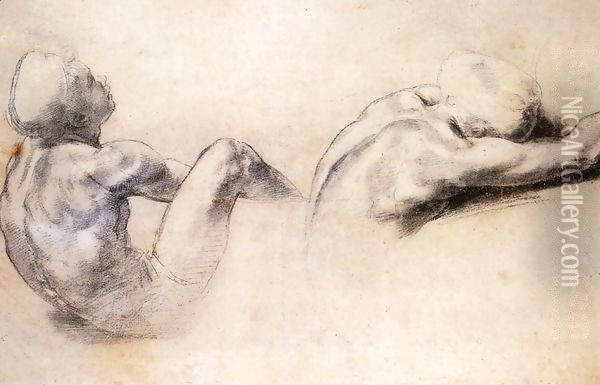 Figure Studies Oil Painting - Raphael