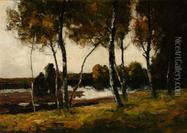 Washington Landscape Oil Painting - Max Weyl