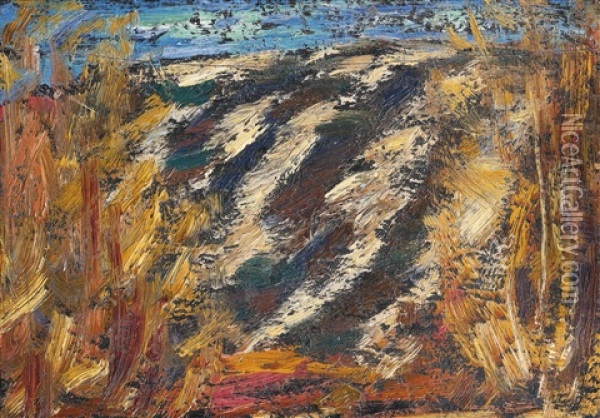 Landscape No. 17 Oil Painting - Marsden Hartley
