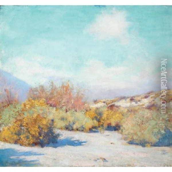 The Wildrose Oil Painting - Alson Skinner Clark