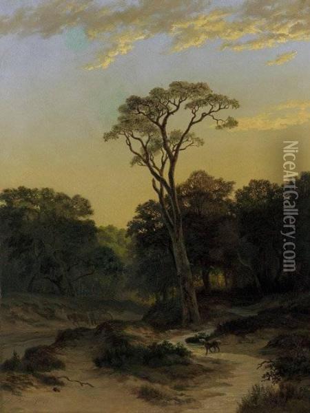 Jh Breyer Jr 1851 Oil Painting - Jan Hendrick Breyer