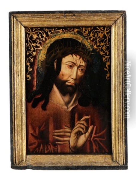 Ecce Homo - Andachtsbild Oil Painting - Dieric Bouts the Elder