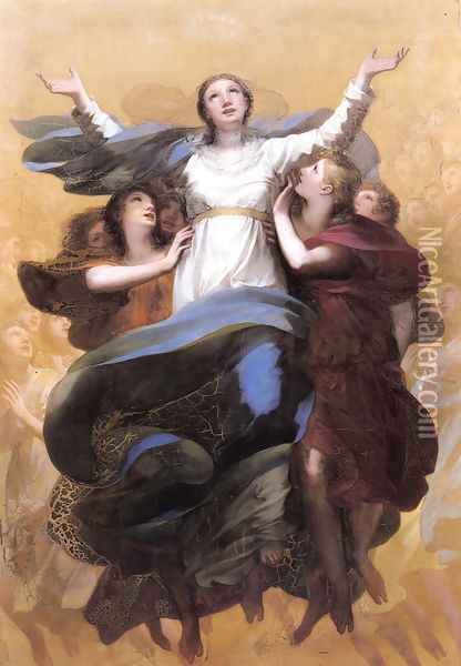 L'Assomption de la Vierge (The Assumption of the Virgin) Oil Painting - Pierre-Paul Prud'hon