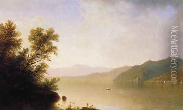 Lake George I Oil Painting - John William Casilear