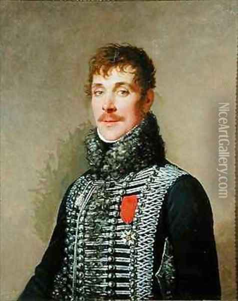 Portrait of Eugene de Beauharnais 1781-1824 Oil Painting - Michel-Martin Drolling