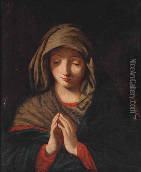 The Penitent Magdalene Oil Painting - Francesco Maratta