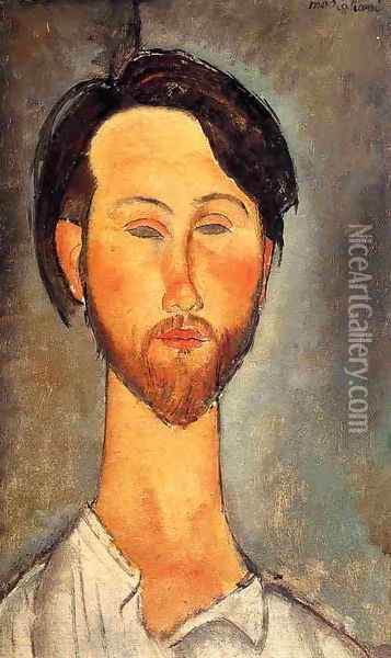 Leopold Zborowski II Oil Painting - Amedeo Modigliani