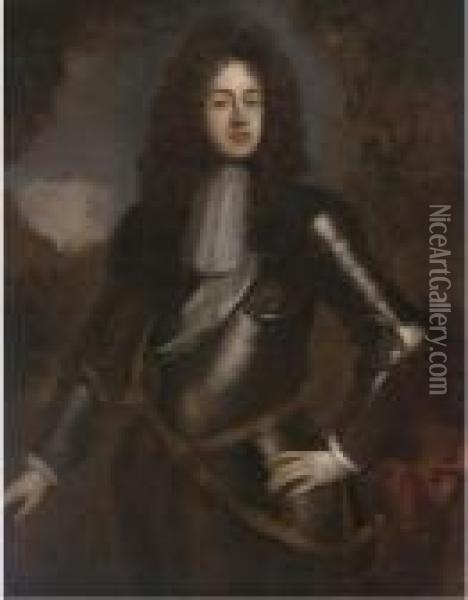 Portrait Of James Scott Oil Painting - William Wissing or Wissmig