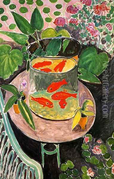 The Goldfish Oil Painting - Henri Matisse
