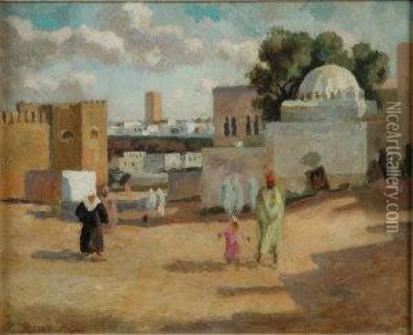 Rabat Oil Painting - Roger Eliot Fry