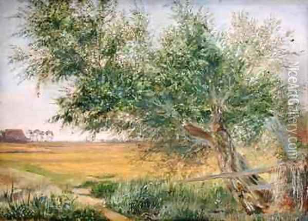 The Old Tree Oil Painting - Jacob Gensler