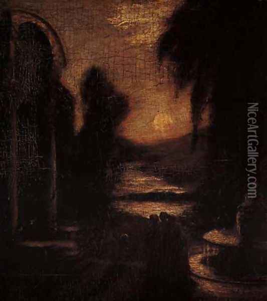 The Temple of the Mind Oil Painting - Albert Pinkham Ryder