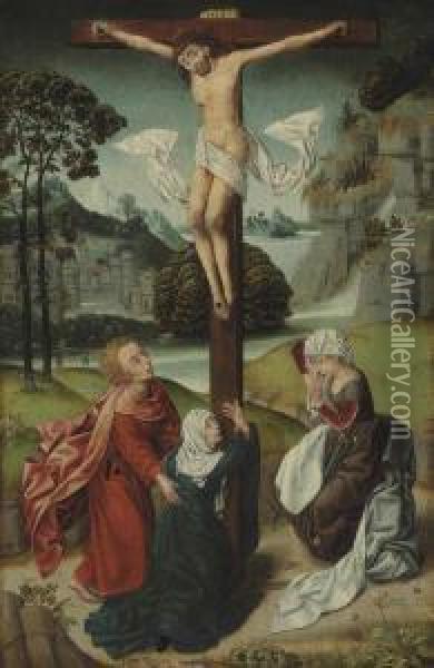 The Crucifixion Oil Painting - Rogier van der Weyden