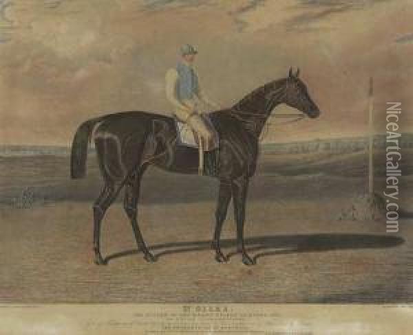St. Gilles, The Winner Of The Derby Stakes Oil Painting - Charles Hunt