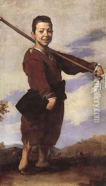 Clubfooted Boy 1642 Oil Painting - Jusepe de Ribera